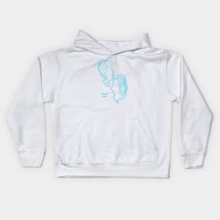 Serene Lakes V1 Kids Hoodie